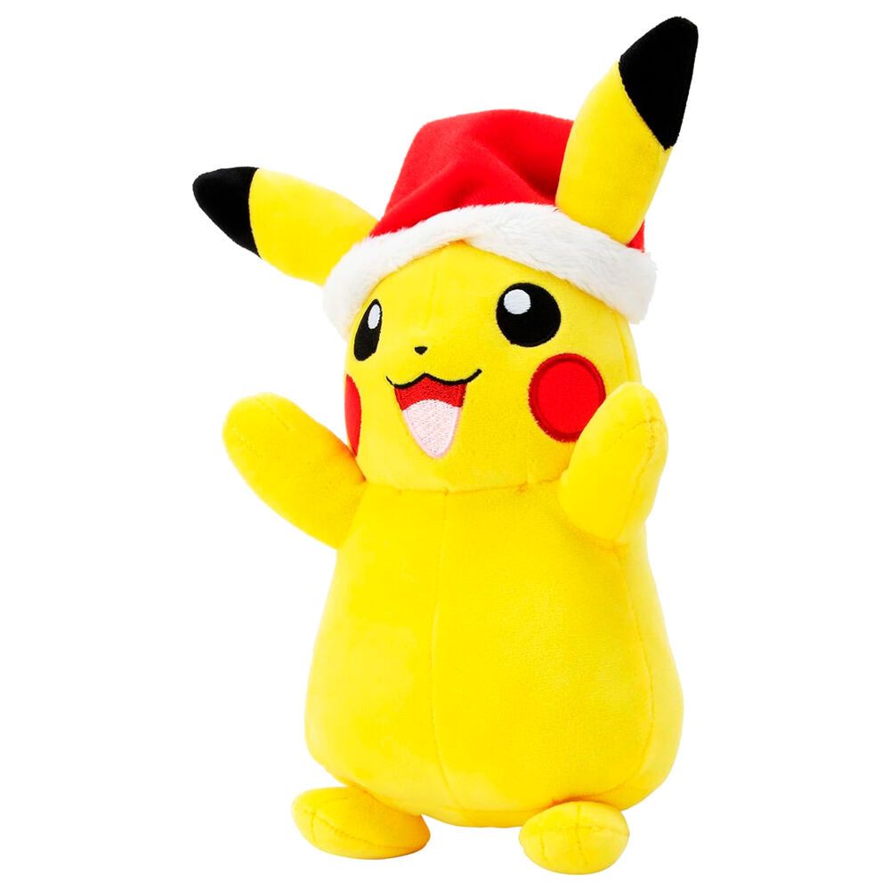 Imagen 2 de Peluche Pikachu Navidad Pokemon 20Cm