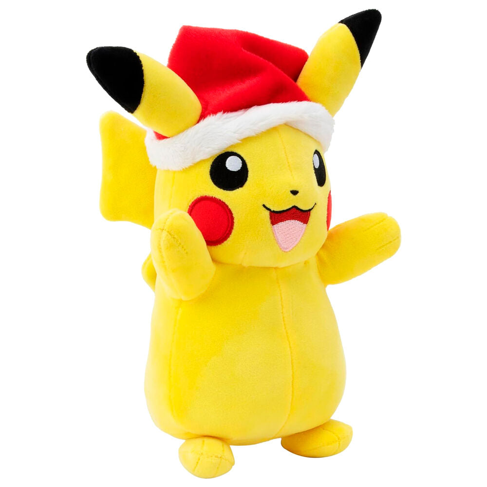 Imagen 3 de Peluche Pikachu Navidad Pokemon 20Cm