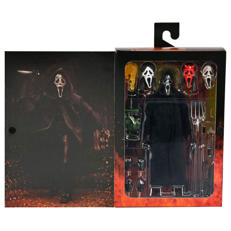 Imagen de Figura Ultimate Ghost Face Inferno Scream 18Cm parte de nuestra colección en Espadas y más, sitio oficial.