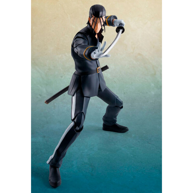 Imagen de Figura S.h. Figuarts Hajime Saito Rurouni Kenshin: Meiji Swordsman Romantic Story 16,5Cm parte de nuestra colección en Espadas y más, sitio oficial.