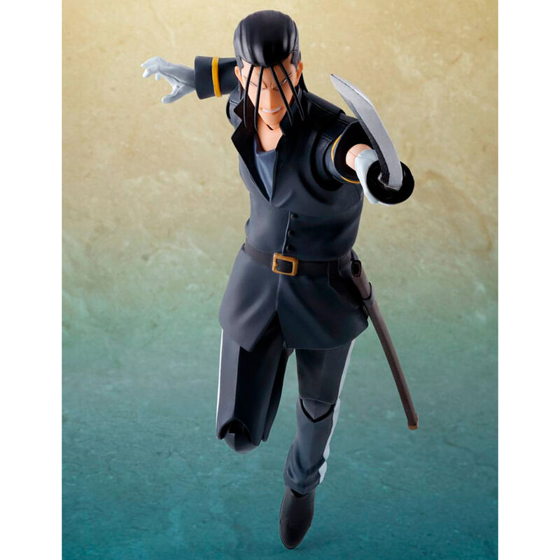 Imagen de Figura S.h. Figuarts Hajime Saito Rurouni Kenshin: Meiji Swordsman Romantic Story 16,5Cm parte de nuestra colección en Espadas y más, sitio oficial.