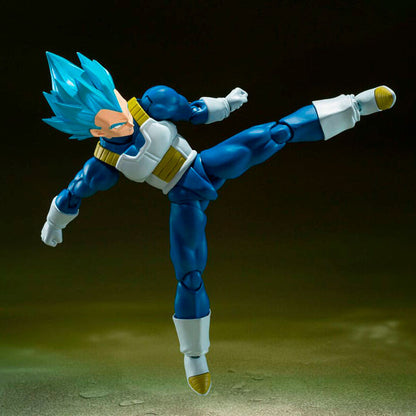 Imagen 5 de Figura S.H. Figuarts Super Saiyan God Super Saiyan Vegeta Unwavering Saiyan Pride Dragon Ball Super 14Cm