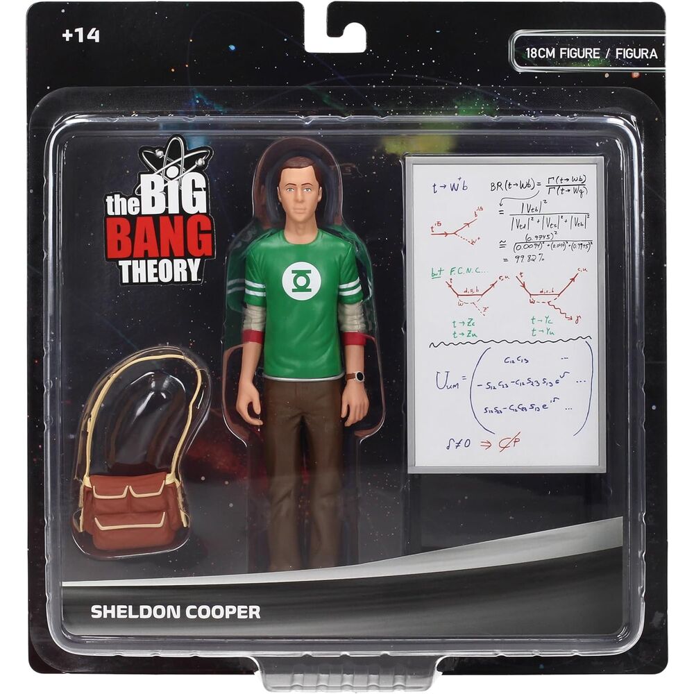 Imagen 3 de Figura Sheldon The Big Bang Theory 18Cm