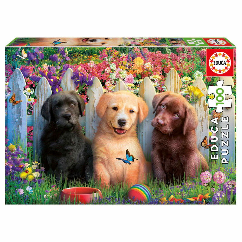 Imagen 1 de Puzzle Perritos 100Pzs