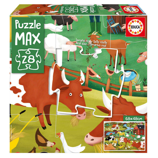 Imagen 1 de Puzzle Max La Granja 28Pzs