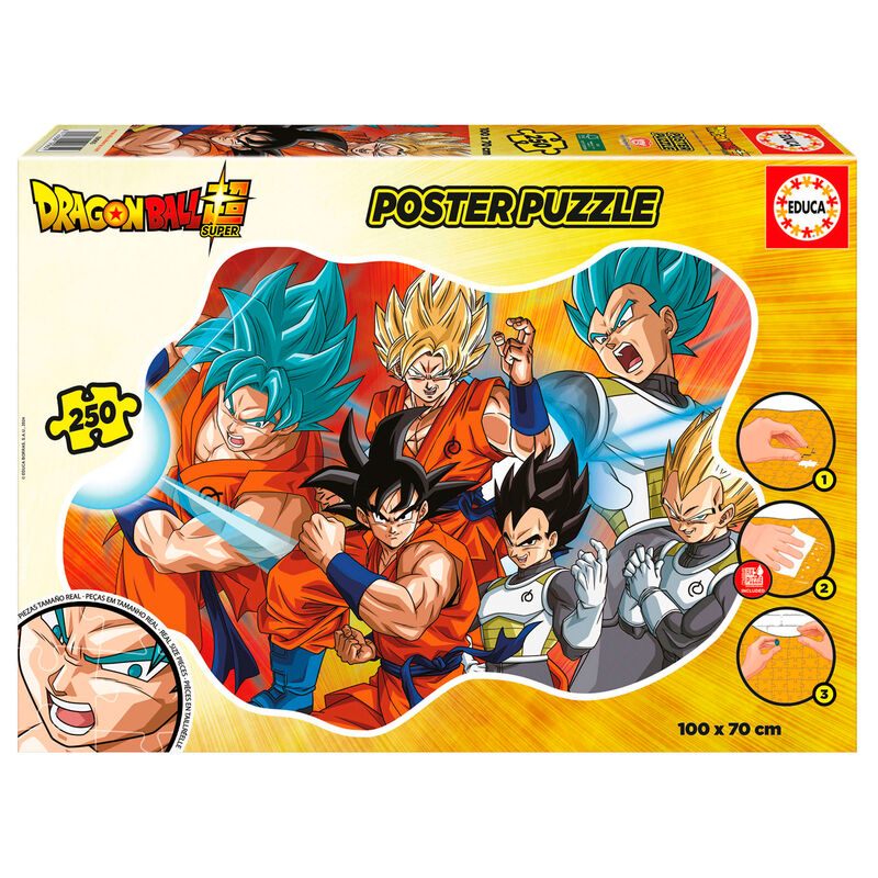 Imagen 1 de Puzzle Poster Dragon Ball 250Pzs