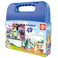 Imagen de Puzzle Maleta Bluey 2X20pzs parte de nuestra colección en Espadas y más, sitio oficial.