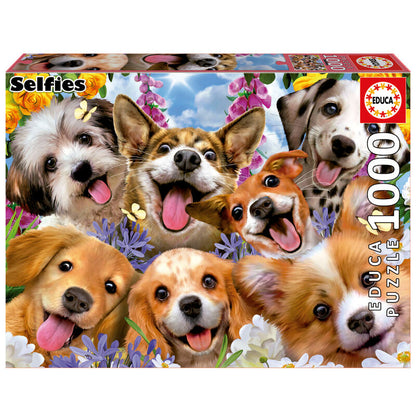 Imagen 1 de Puzzle Selfie De Perritos 1000Pzs