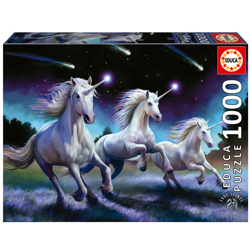 Imagen 1 de Puzzle Unicornios, Anne Stokes 1000Pzs