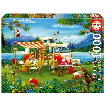 Imagen 1 de Puzzle Vacaciones En El Campo 1000Pzs