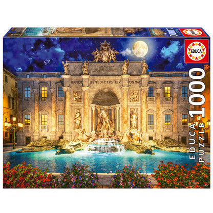 Imagen 1 de Puzzle Fontana Di Trevi, Roma 1000Pzs