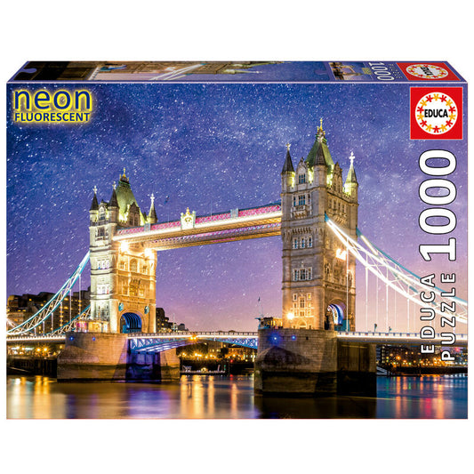 Imagen 1 de Puzzle Neon Tower Bridge, London 1000Pzs