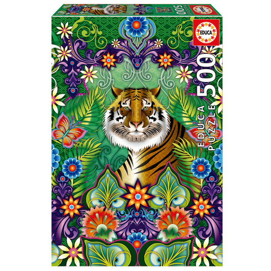 Imagen 1 de Puzzle Tigre De Bengala, Catalina Estrada 500Pzs