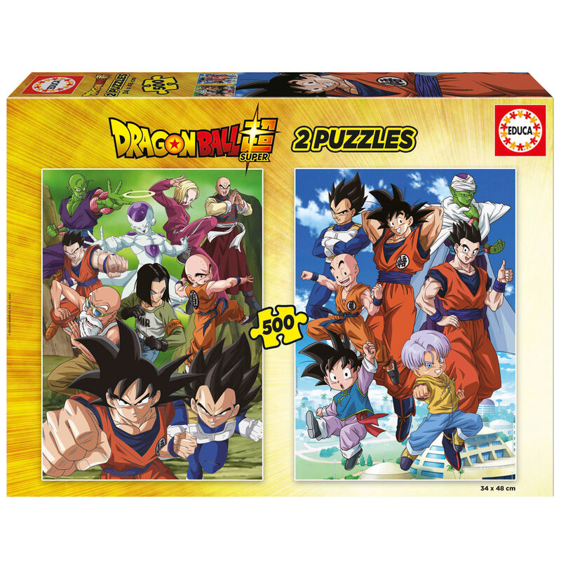 Imagen 1 - Puzzle Dragon Ball 2X500pzs