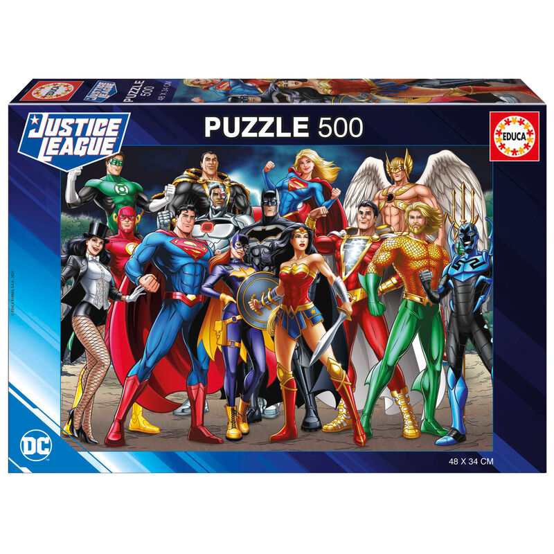 Imagen 1 de Puzzle La Liga De La Justicia Dc Comics 500Pzs