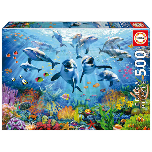 Imagen 1 de Puzzle Fiesta Bajo El Mar 500Pzs