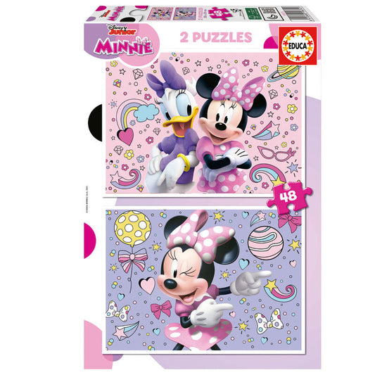 Imagen 1 de Puzzle Minnie Disney 2X48pzs