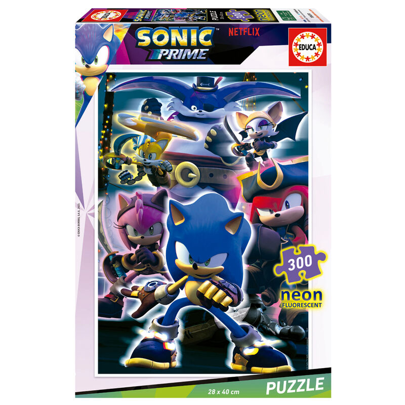 Imagen 1 de Puzzle Neon Sonic Prime 300Pzs