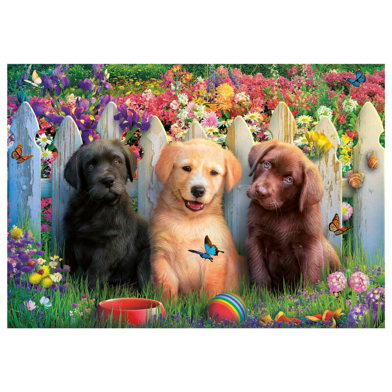 Imagen 2 de Puzzle Perritos 100Pzs