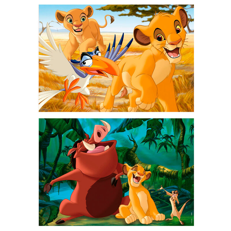 Imagen 2 de Puzzle El Rey Leon Disney Madera 2X25pzs