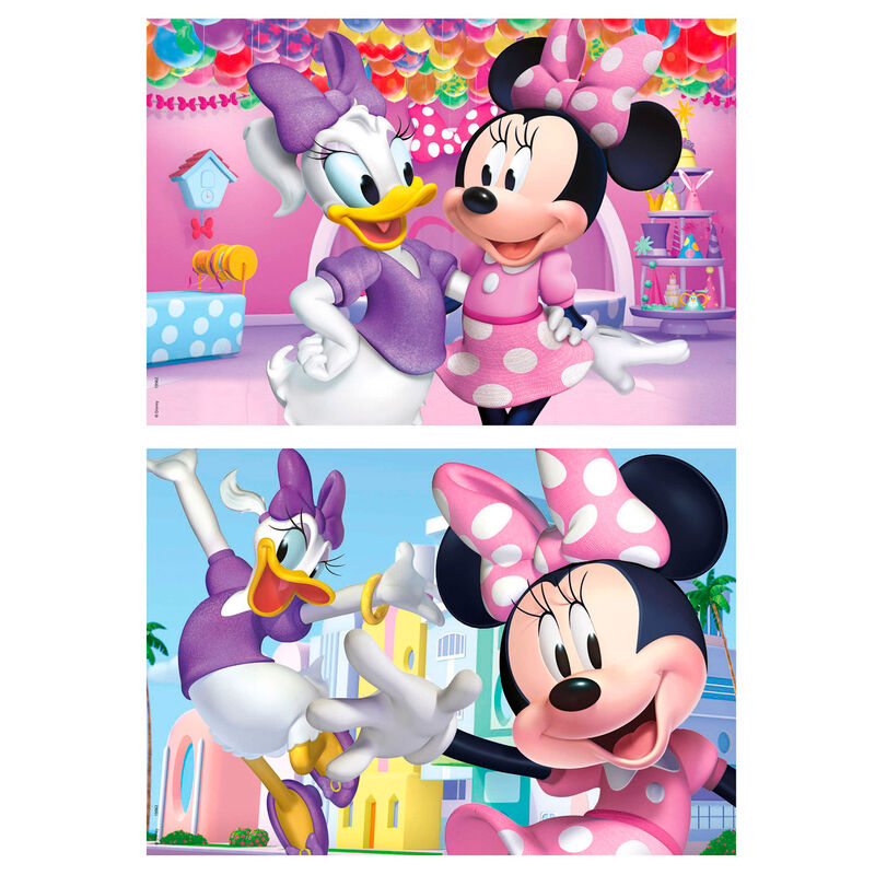 Imagen 2 de Puzzle Minnie Disney Madera 2X50pzs