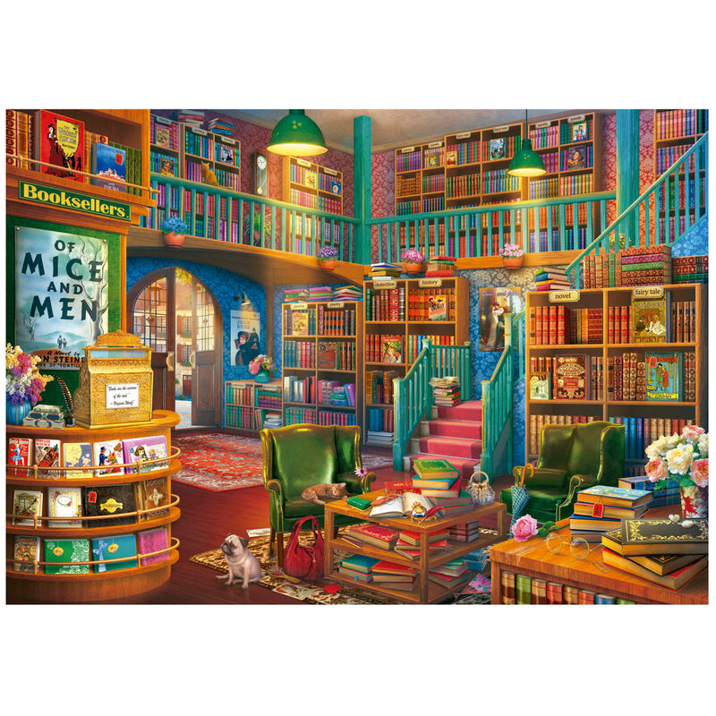 Imagen 2 de Puzzle Libreria 1000Pzs