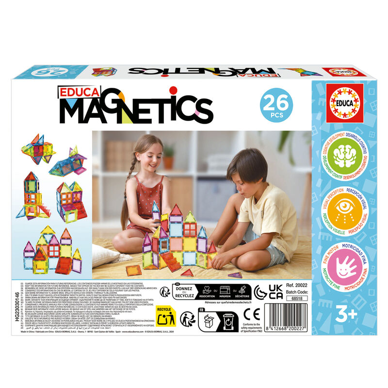 Imagen 3 de Educa Magnetics 26Pzs