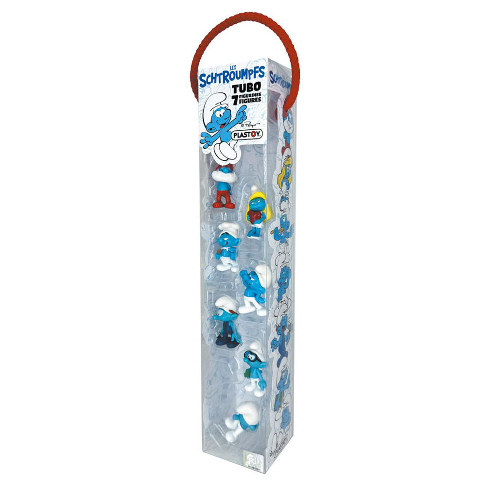 Imagen 1 - Blister 7 Figuras Los Pitufos 5Cm