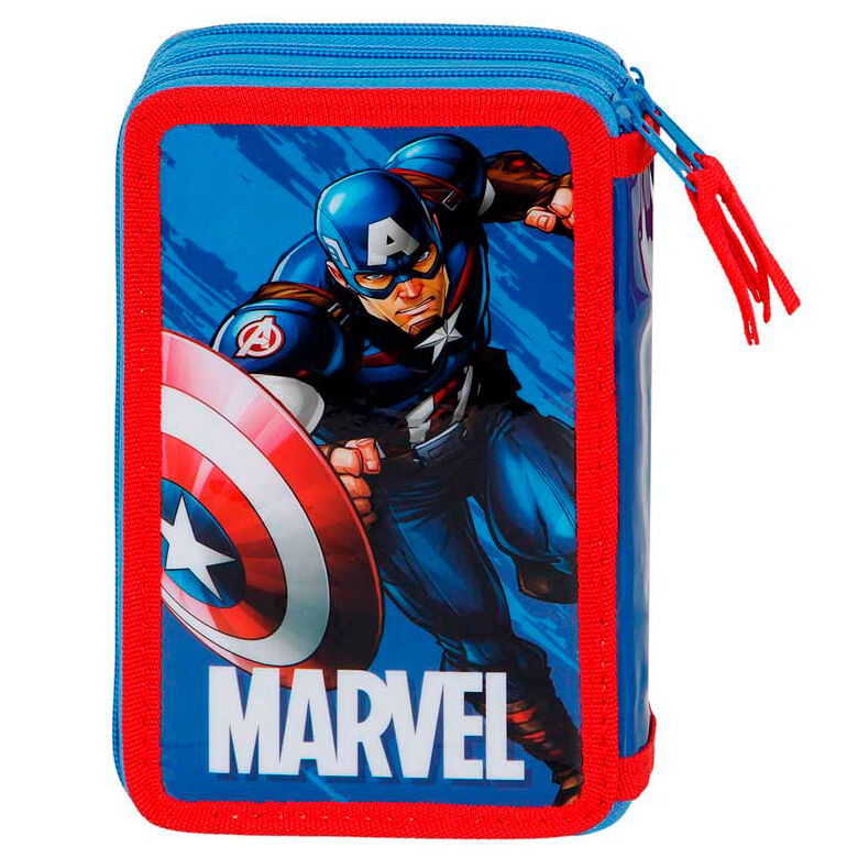 Imagen 3 de Plumier Run Capitan America Marvel