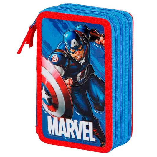 Imagen 1 de Plumier Run Capitan America Marvel