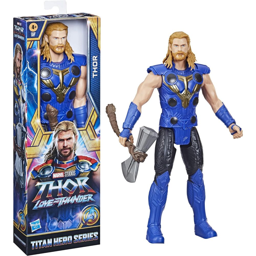 Imagen 3 de Figura Thor Titan Hero Love And Thunder Marvel 30Cm