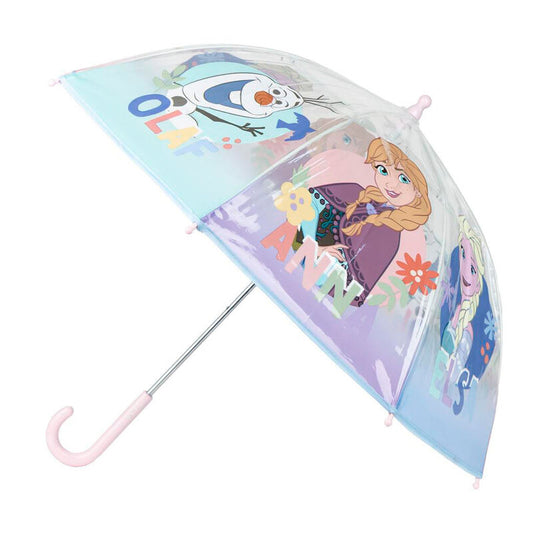Imagen 1 de Paraguas Manual Burbuja Frozen Disney
