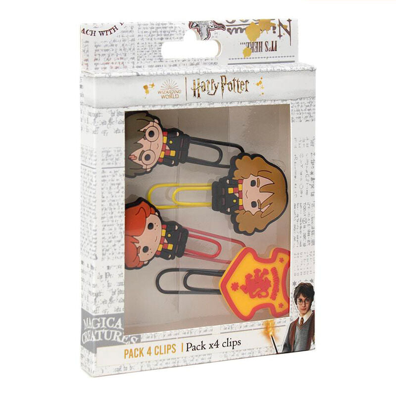 Imagen 1 de Blister 4 Clips Harry Potter