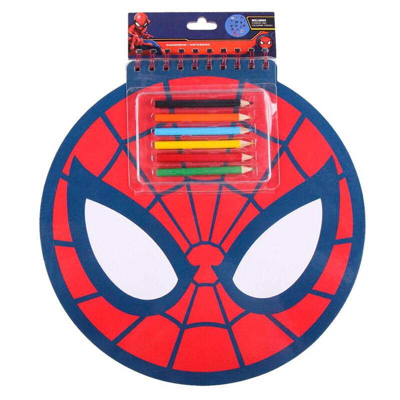 Imagen 1 - Libreta Colores Spiderman Marvel