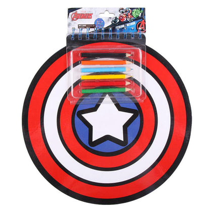 Imagen 1 - Libreta Colores Capitan America Marvel