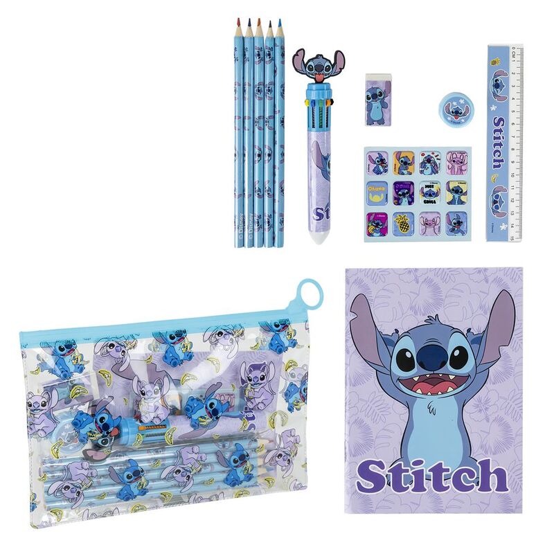 Imagen 1 de Set Papeleria Stitch Disney 3