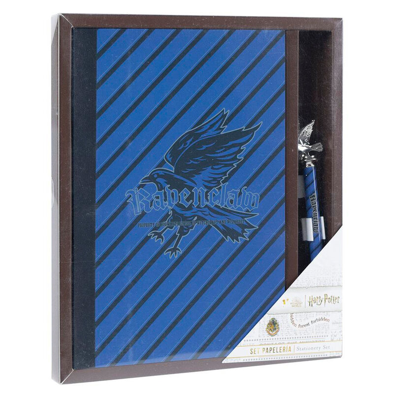 Imagen 1 - Set Cuaderno + Boligrafo Ravenclaw Harry Potter
