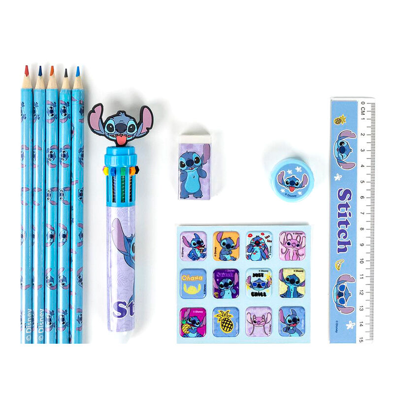 Imagen 2 de Set Papeleria Stitch Disney 3