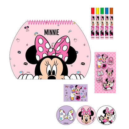 Imagen 2 de Maletin Papeleria Coloreable Minnie Disney