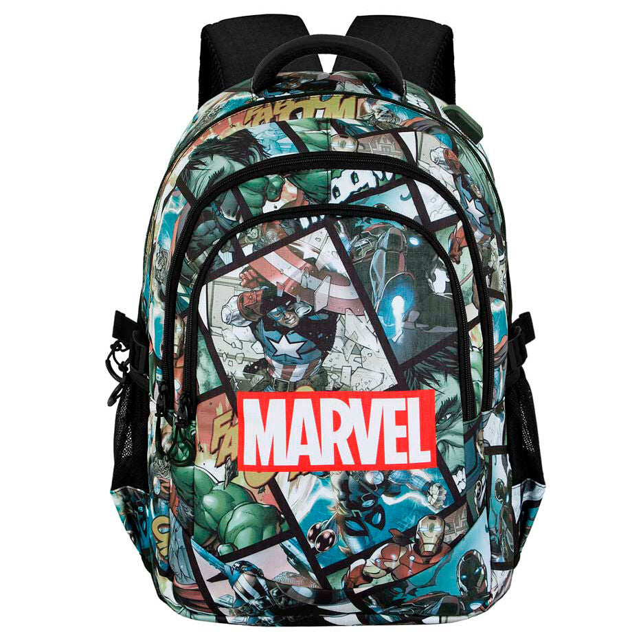 Imagen 1 de Mochila React Los Vengadores Avengers Marvel 44Cm Adaptable