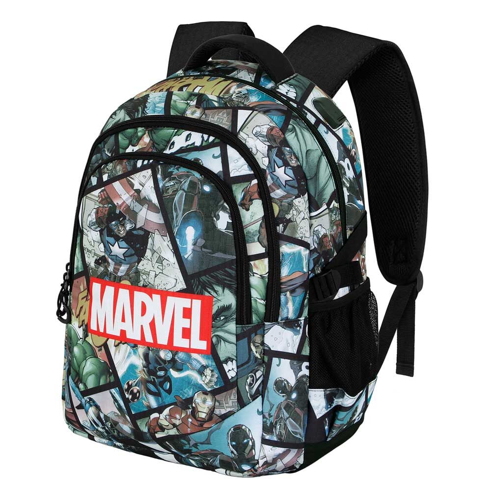 Imagen 2 - Mochila React Los Vengadores Avengers Marvel 44Cm Adaptable