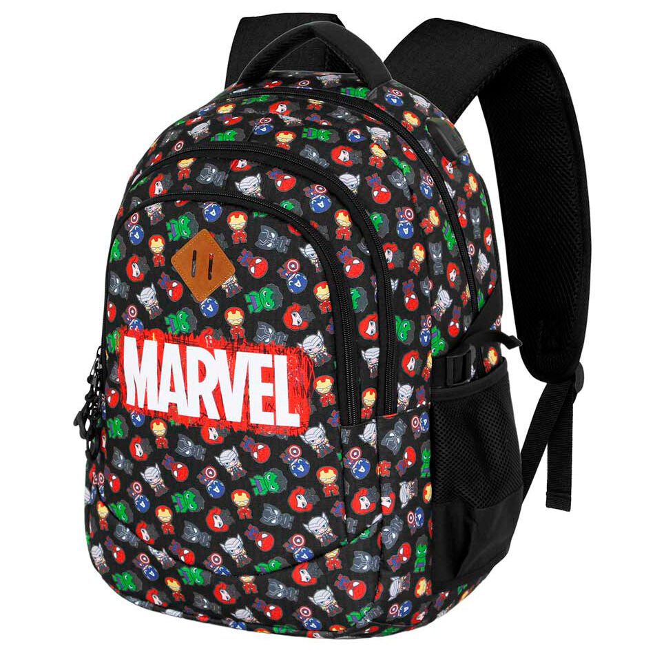 Imagen 2 - Mochila Plus Chibi Los Vengadores Avengers Marvel 44Cm