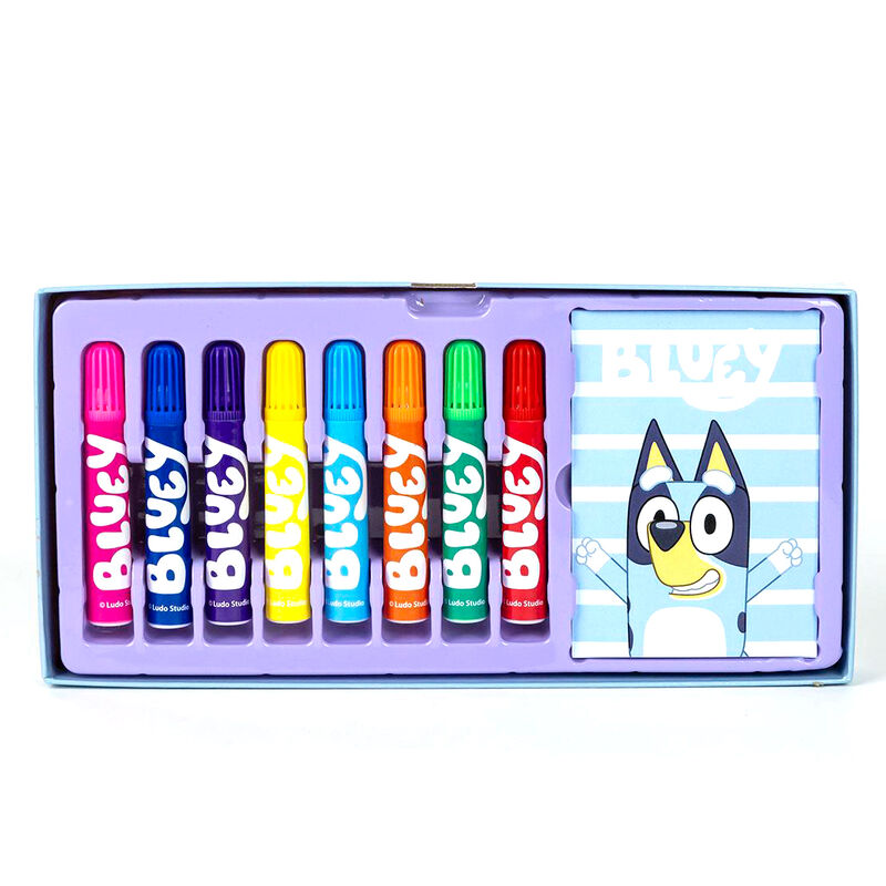 Imagen 3 de Maletin Papeleria Coloreable Bluey