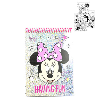 Imagen 2 de Set Papeleria Coloreable Minnie Disney