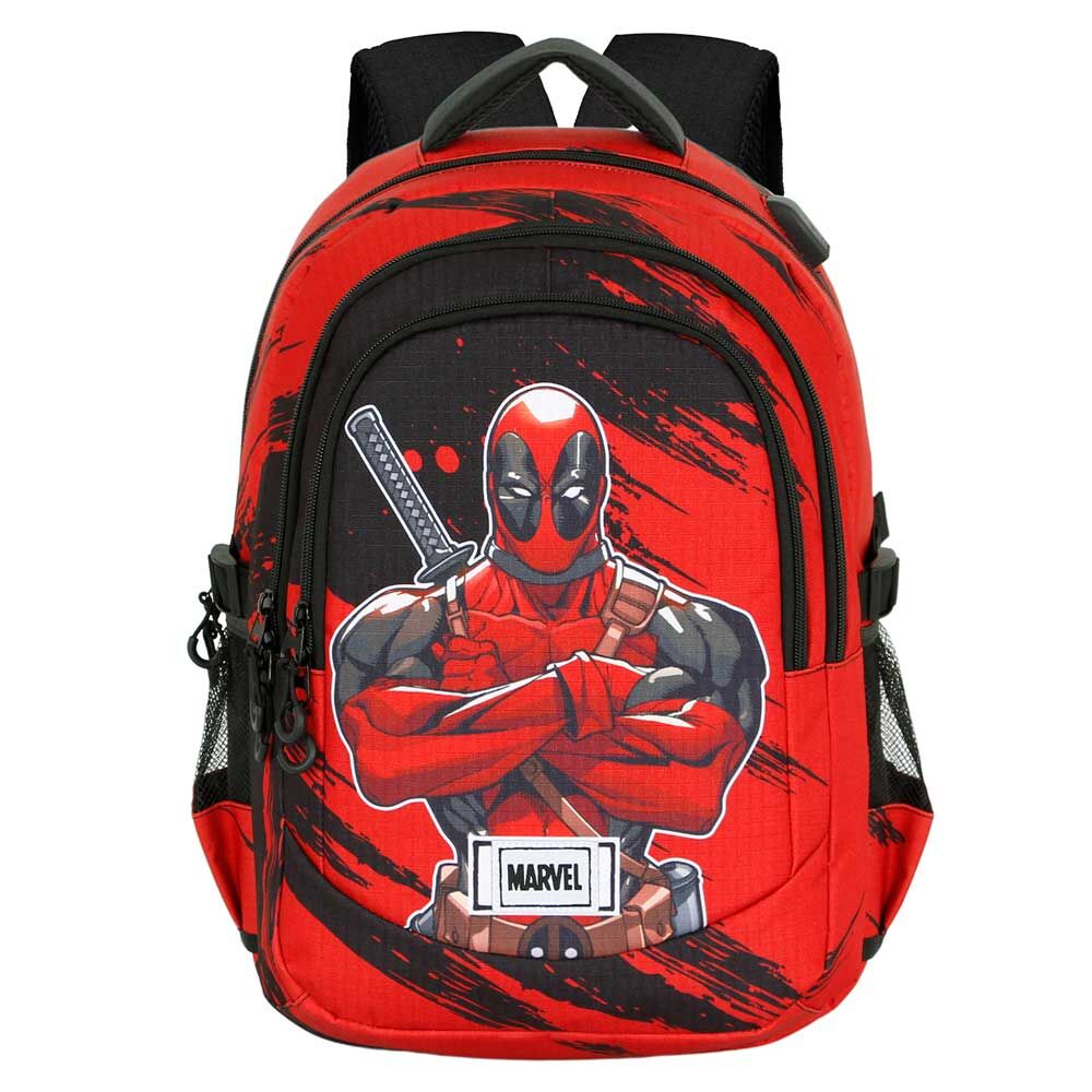 Imagen 1 de Mochila Plus Bad Deadpool Marvel 44Cm