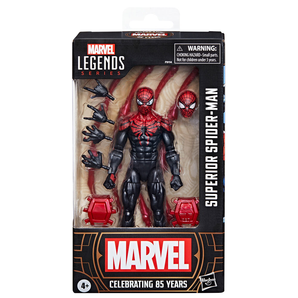 Imagen de Figura Superior Spiderman Celebrating 85 Years Marvel 15Cm parte de nuestra colección en Espadas y más, sitio oficial.