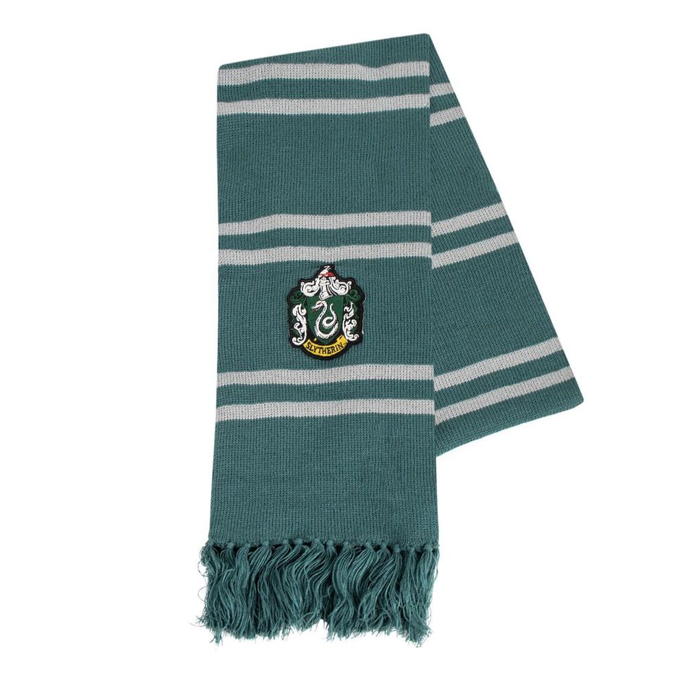 Imagen de Bufanda Slytherin Harry Potter parte de nuestra colección en Espadas y más, sitio oficial.
