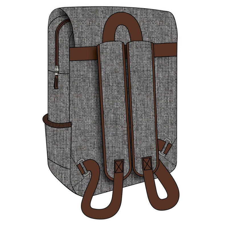 Imagen 2 - Mochila Casual Hufflepuff Harry Potter 40Cm