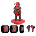 Imagen 1 - Mini Cable Guy + Auriculares Inalambricos Deadpool Marvel