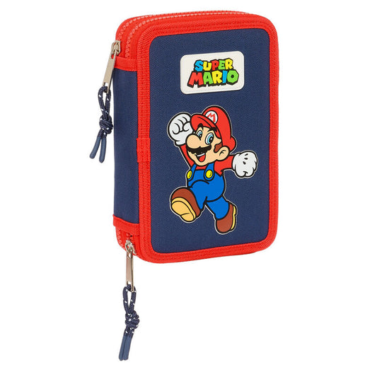 Imagen 1 de Plumier World Super Mario Bros Doble 28Pzs